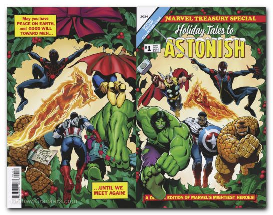 Marvel Holiday Tales To Astonish #1 (2024) garbett wraparound homage variant