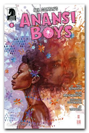 Anansi Boys #5 (2024) cover a