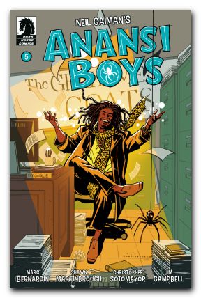 Anansi Boys #5 (2024) cover b martinbrough variant