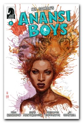 Anansi Boys #6 (2024) cover a