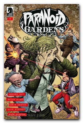 Paranoid Gardens #6 cover a