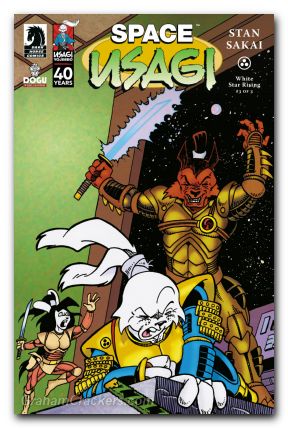 Space Usagi White Star Rising #3 (2024) cover a