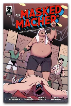 Masked Macher #3 cover a