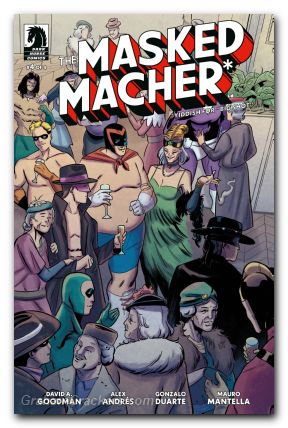 Masked Macher #4 cover a