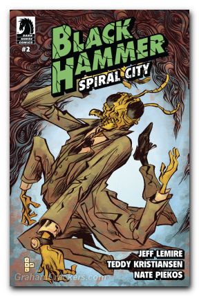 Black Hammer Spiral City #2 (2024) cover b lonergan variant