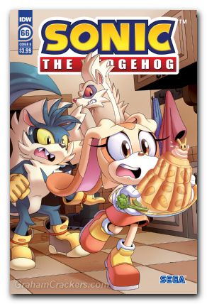 Sonic The Hedgehog #66 B Oz Variant (10/25/2023) Idw