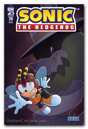 Sonic The Hedgehog #74 (2018) cover b bulmer variant