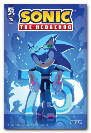 Sonic The Hedgehog #75 (2018) cover a