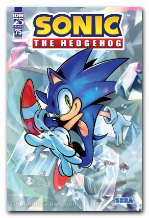 Sonic The Hedgehog #75 (2018) cover f hesse variant