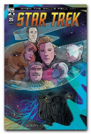 Star Trek #25 (2022) cover b kangas variant