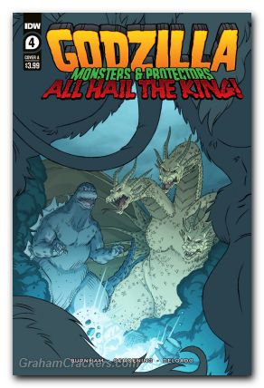 Godzilla Monsters & Protectors All Hail The King #4 cover a