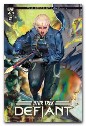 Star Trek Defiant #21 cover b wu variant