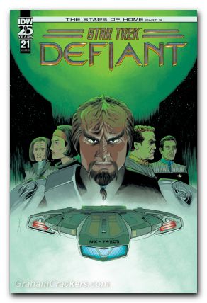 Star Trek Defiant #21 cover c shalvey variant