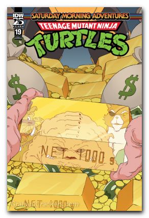 Teenage Mutant Ninja Turtles Saturday Morning Adventures #19 (2023) cover a