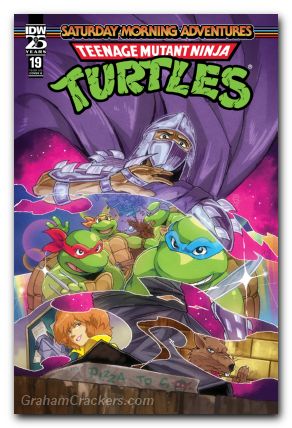 Teenage Mutant Ninja Turtles Saturday Morning Adventures #19 (2023) cover b arq variant