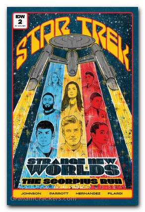 Star Trek Strange New Worlds The Scorpius Run #2 cover e lendl variant