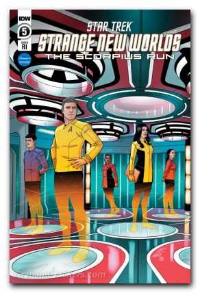 Star Trek Strange New Worlds The Scorpius Run #5 cover e levens variant