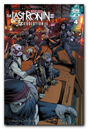 Teenage Mutant Ninja Turtles The Last Ronin II Re Evolution #4 cover a