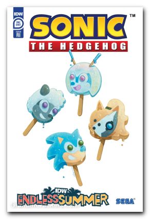 IDW Endless Summer Sonic The Hedgehog #1 cover d haines variant