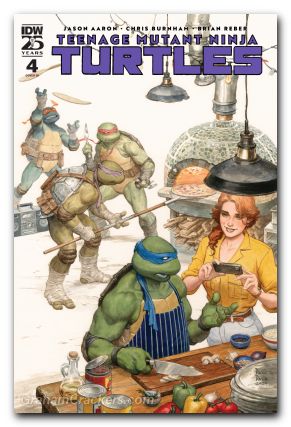 Teenage Mutant Ninja Turtles #4 (2024) cover i rivera variant