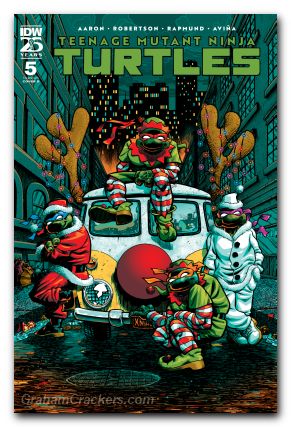 Teenage Mutant Ninja Turtles #5 (2024) cover d gonzo variant