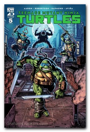 Teenage Mutant Ninja Turtles #5 (2024) cover g robertson variant