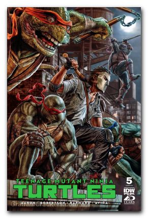 Teenage Mutant Ninja Turtles #5 (2024) cover h bermejo variant