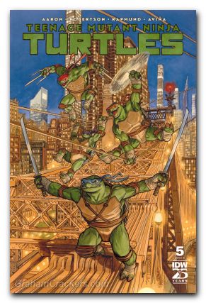 Teenage Mutant Ninja Turtles #5 (2024) cover i guarnido variant