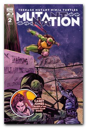 Teenage Mutant Ninja Turtles Mutant Nation #2 (2024) cover b federici variant