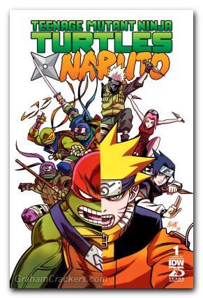 Teenage Mutant Ninja Turtles X Naruto #1 (2024) cover g smith variant