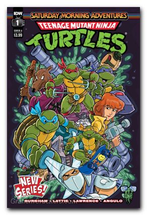 Teenage Mutant Ninja Turtles Saturday Morning Adventures #1 (2023) cover a