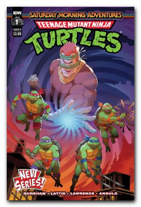 Teenage Mutant Ninja Turtles Saturday Morning Adventures #1 (2023) cover b