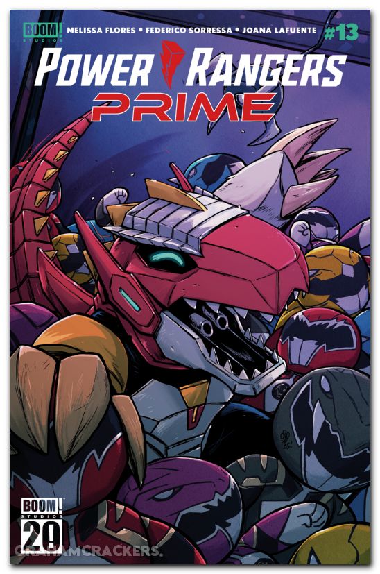 Power Rangers Prime #13 cover c dialynas boom 20th anniversary variant ...