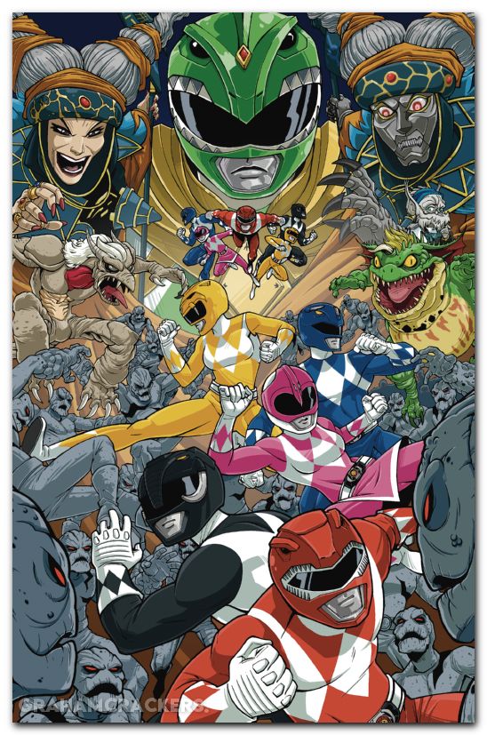 Mighty Morphin Power Rangers Ritas Rewind #1 (2025) cover e lawrence ...