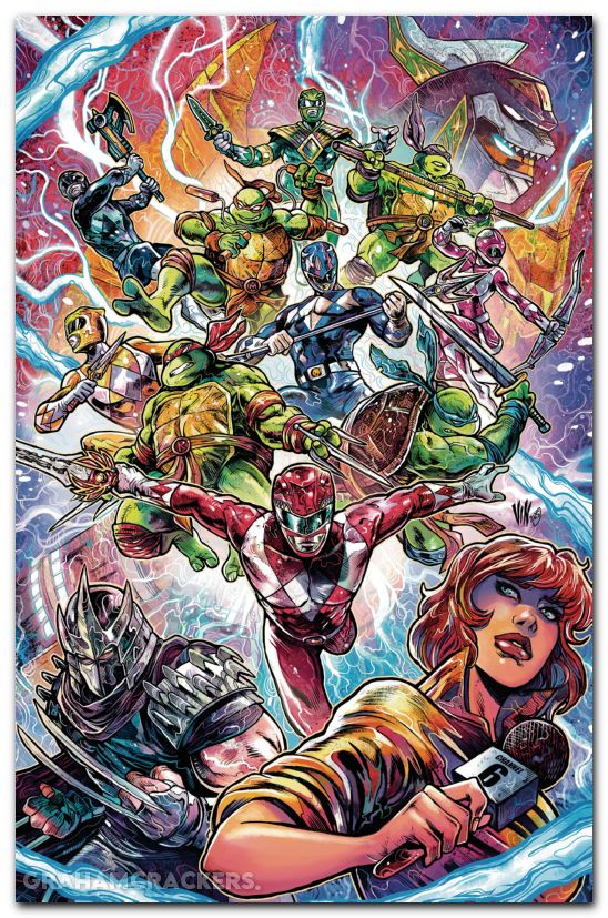 Power Rangers Teenage Mutant Ninja Turtles III #3 (2025) cover l ...