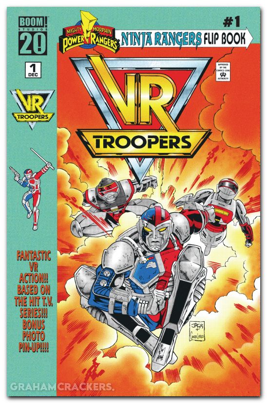 VR Troopers Power Rangers Flipbook Facsimile Edition #1 cover a ...