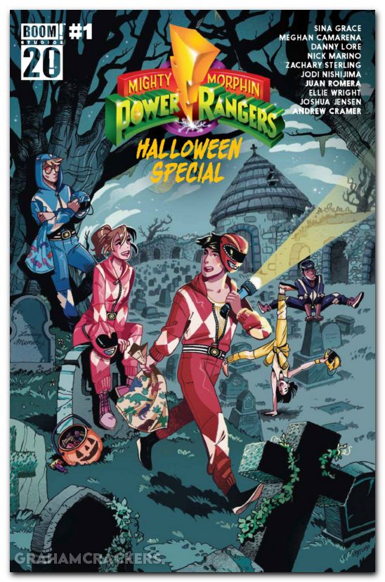 Mighty Morphin Power Rangers Halloween Special #1 (2025) cover b goux ...