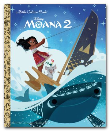 Disney Moana 2 Little Golden Book