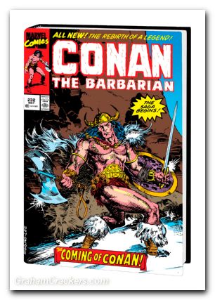 Conan Barbarian Original Marvel Years Omnibus Vol 09 HC Higgins DM Cover