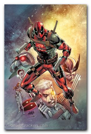 Deadpool Bad Badder Blood HC #01
