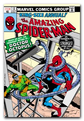 Amazing Spider-Man Omnibus HC #06 Pollard Spider-Man Vs Doc Ock DM Cover