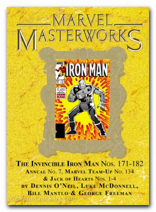 Marvel Masterworks Invincible Iron Man HC #18 DM Cover