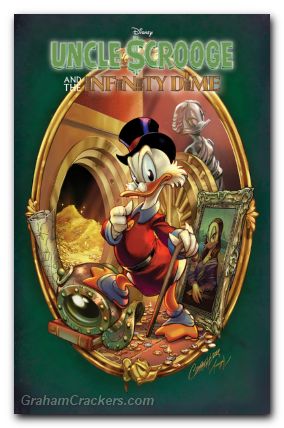 Uncle Scrooge And The Infinity Dime Gallery Edition HC Campbell DM Cover