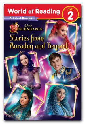 World Of Reading Level 2 SC Disney Descendants 4-In-1 Reader Stories From Auradon And Beyond