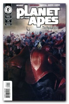 Planet of the Apes Human War #1 (2001) photo variant