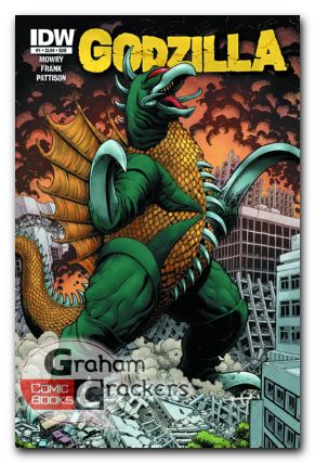 Godzilla Rulers of Earth #1 (2013) subscription cover