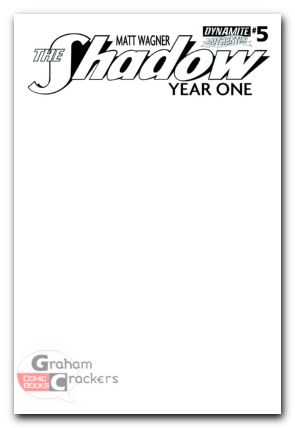 Shadow Year One #5 (2013) blank cover
