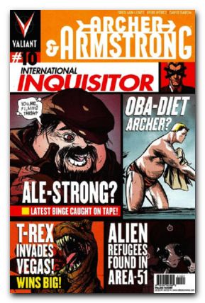 Archer & Armstrong #10 (2012) pullbox variant