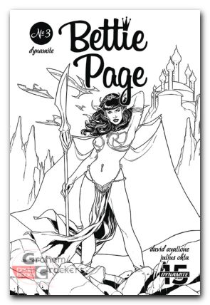 Bettie Page Unbound #3 (2019) ohta b&w variant