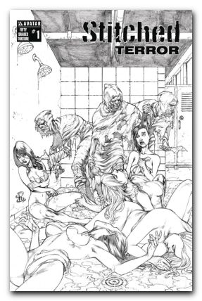 Stitched Terror #1 fifty shades torture cover